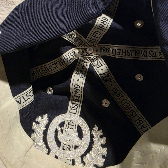 Taylor Swift Crest Navy And Cream Hat - Picture 4 of 4